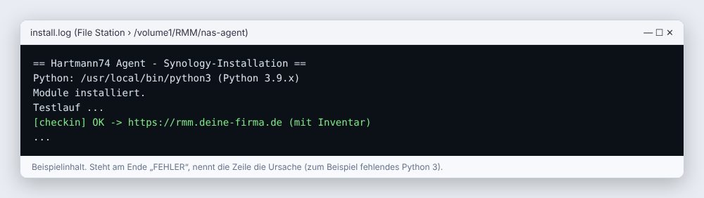 Das Installationsprotokoll `install.log`.